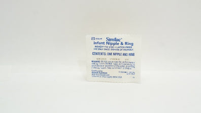 Abbott Nutrition 473423L00 Similac Infant Nipple & Ring 318